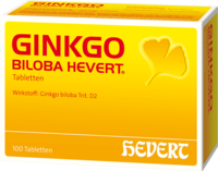 GINKGO BILOBA HEVERT Tabletten