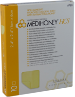 MEDIHONEY HCS Hydrogelverband 6x6 cm non-adhesiv