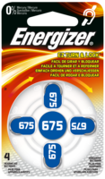 ENERGIZER Hörgerätebatterie 675