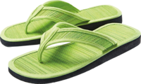 ZIMT FLIPFLOP Gr.39/40 uni grün