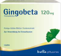 GINGOBETA 120 mg Filmtabletten