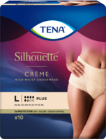 TENA SILHOUETTE Plus L creme Inkontinenz Pants